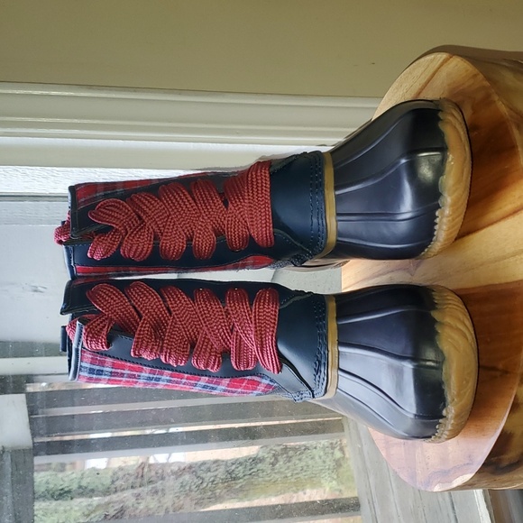Lands End High Top Duck Boots 9 - Picture 3 of 11